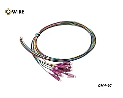 Pigtail 12 Core LC/UPC MM OM4 0.9mm ยาว 1.5 เมตร
