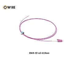 Pigtail 1 Core LC/UPC MM OM4 0.9mm ยาว 1.5 เมตร