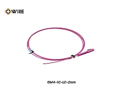 Pigtail 1 Core LC/UPC MM OM4 2mm ยาว 1.5 เมตร