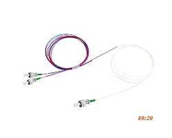 FBT Coupler FC/APC 1X2 MINI Type (80:20)