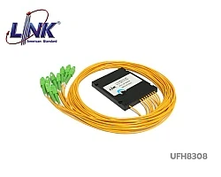 PLC Splitter SC/APC 1X8 LINK รุ่น UFH8308