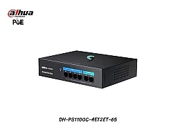 PoE Switch Dahua 4 Port 10/100 + 2ET Uplink