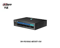PoE Switch Dahua 8 Port 10/100 + 2ET Uplink