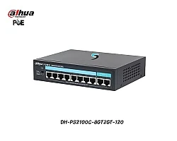 Gigabit PoE Switch Dahua 8 Port + 2GE Uplink