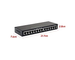 PoE Switch 12 Port 10/100 + 2 LAN FE Uplink