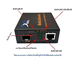 10G SFP+ Port Media Converter รุ่น SDT-SFP-10G