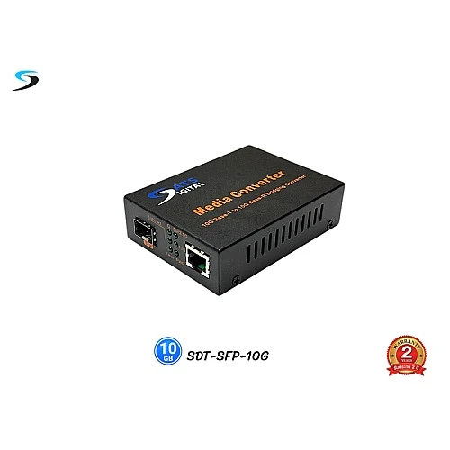 10G SFP+ Port Media Converter รุ่น SDT-SFP-10G
