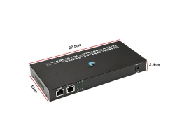 Gigabit Fiber Switch SC (B) BIDI 8 Port 3KM + 2GE