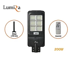 โคมไฟถนนโซล่าเซลล์ LUMIRA รุ่น LSC-024 200W