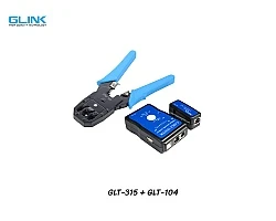 GLINK คีมย้ำหัวแลน GLT-315 + เครื่องมือทดสอบ GLT-104