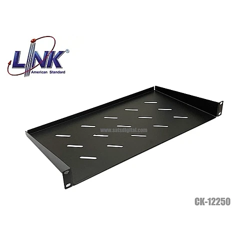 ถาดรองอุปกรณ์สีดำ LINK รุ่น CK-12250 ลึก 25CM 